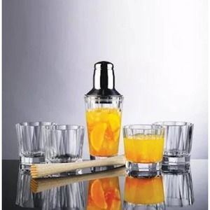 DENIZLI Bella 6-PIECE COCKTAIL SET w/ Bonus Muddler - Glasses